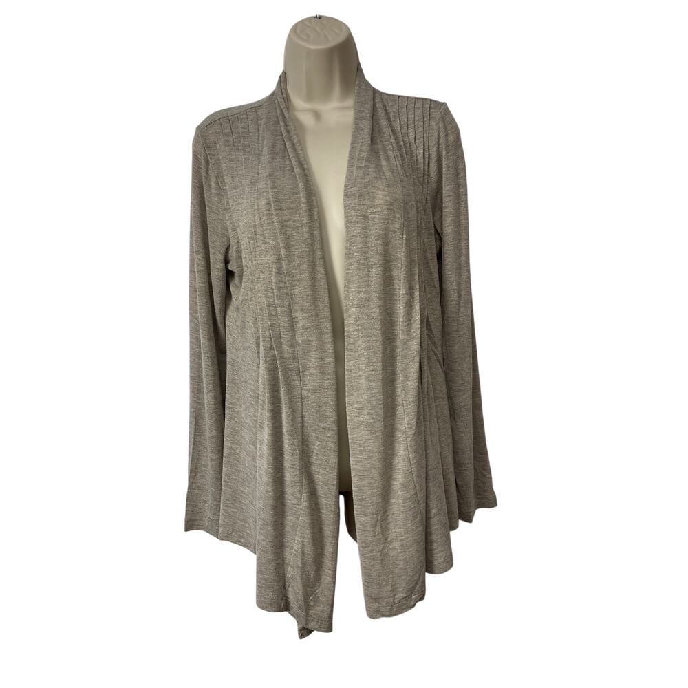 Cato Women’s Long Sleeve Open Front Cardigan Color Silver/Metallic Size‎ L